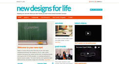 Desktop Screenshot of newdesignsforlife.com